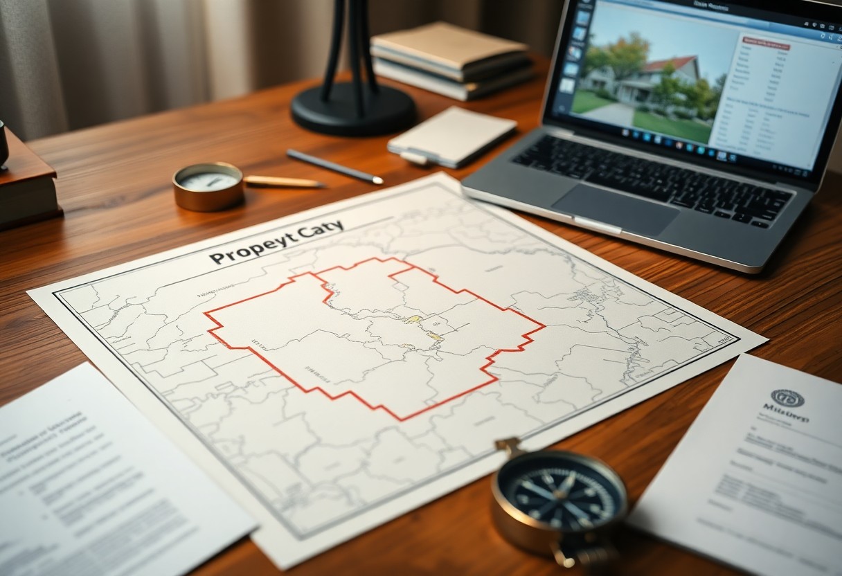 Best property boundary map for title companies