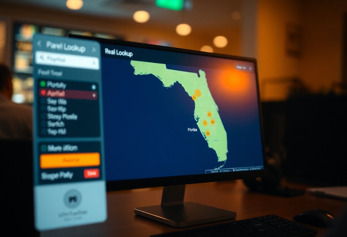 Florida real estate parcel lookup tool